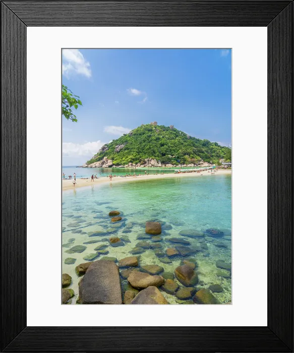 Framed Print : Nang Yuan Island, Surat Thani Province, Thailand Framed Print : Nang Yuan Island, Surat Thani Province, Thailand
