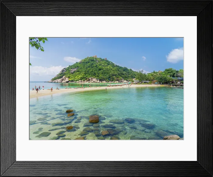 Framed Print : Nang Yuan Island, Surat Thani Province, Thailand Framed Print : Nang Yuan Island, Surat Thani Province, Thailand