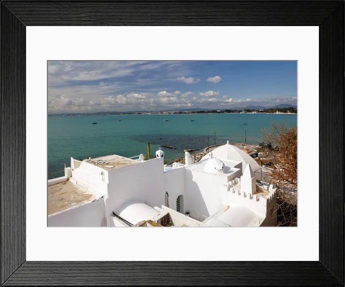 Framed Print : Medina, Hammamet, Tunisia