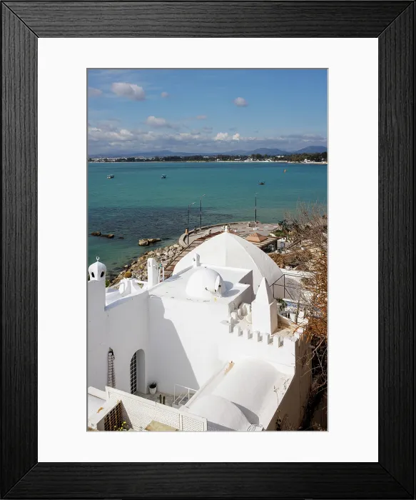 Framed Print : Medina, Hammamet, Tunisia Framed Print : Medina, Hammamet, Tunisia