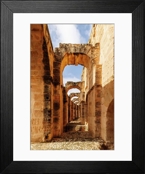 Framed Print : Roman Amphitheatre, El Jem, Tunisia Framed Print : Roman Amphitheatre, El Jem, Tunisia