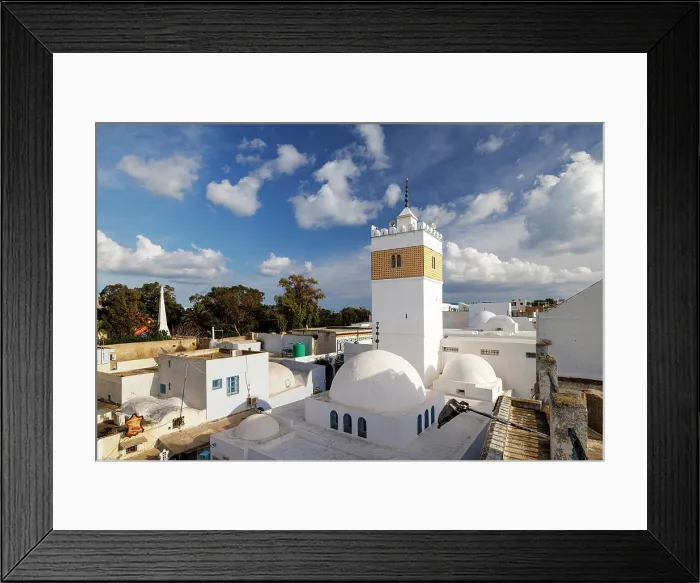 Framed Print : Great Mosque, Hammamet, Tunisia Framed Print : Great Mosque, Hammamet, Tunisia