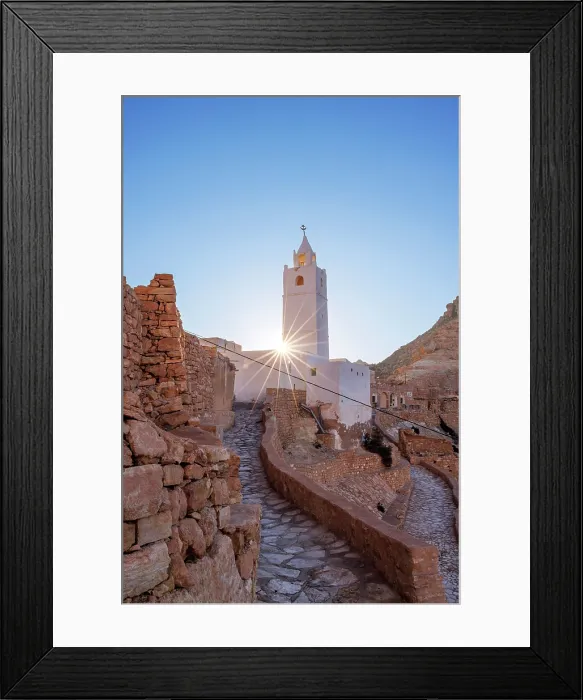 Framed Print : Chenini, Tataouine, Tunisia Framed Print : Chenini, Tataouine, Tunisia
