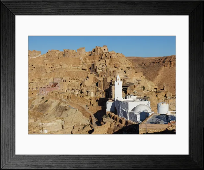 Framed Print : Chenini, Tataouine, Tunisia Framed Print : Chenini, Tataouine, Tunisia