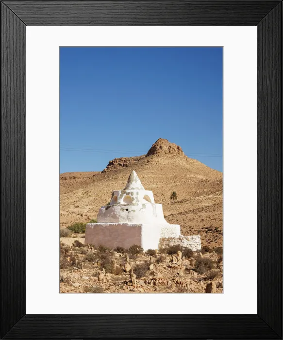 Framed Print : Douiret, Tataouine, Tunisia