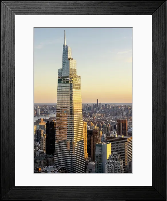 Framed Print : One Vanderbilt at sunset, from the Top of the Rock (Rockefeller Centre), Manhattan, New York City, New York, USA Framed Print : One Vanderbilt at sunset, from the Top of the Rock (Rockefeller Centre), Manhattan, New York City, New York, USA