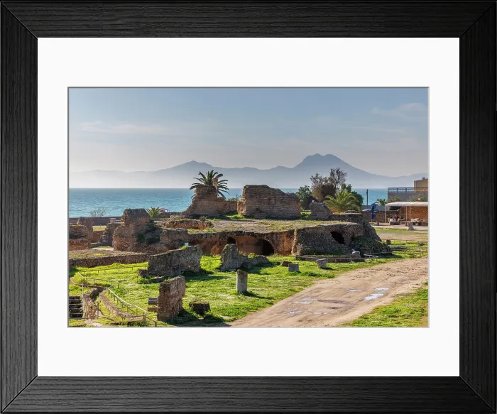 Framed Print : Antonina Baths, Carthage, Tunisia, Africa Framed Print : Antonina Baths, Carthage, Tunisia, Africa