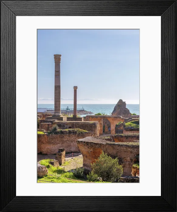 Framed Print : Antonina Baths, Carthage, Tunisia, Africa Framed Print : Antonina Baths, Carthage, Tunisia, Africa