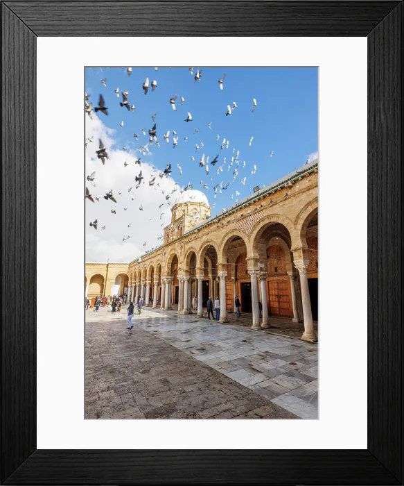 Framed Print : The Great Mosque of Ez-Zitouna, Tunis oldest and most significant Mosque, Tunis, Tunisia, Africa Framed Print : The Great Mosque of Ez-Zitouna, Tunis oldest and most significant Mosque, Tunis, Tunisia, Africa