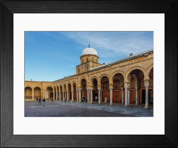 Framed Print : The Great Mosque of Ez-Zitouna, Tunis oldest and most significant Mosque, Tunis, Tunisia, Africa Framed Print : The Great Mosque of Ez-Zitouna, Tunis oldest and most significant Mosque, Tunis, Tunisia, Africa