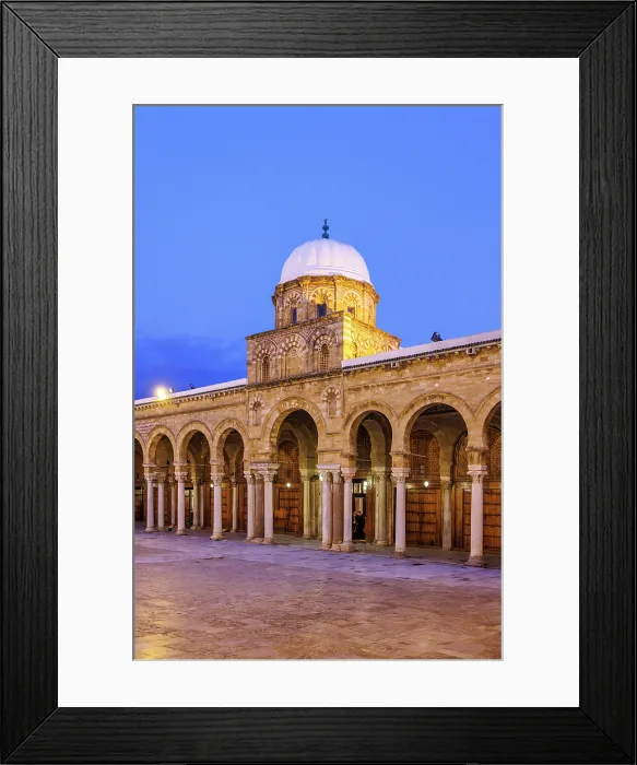 Framed Print : The Great Mosque of Ez-Zitouna, Tunis oldest and most significant Mosque, Tunis, Tunisia, Africa Framed Print : The Great Mosque of Ez-Zitouna, Tunis oldest and most significant Mosque, Tunis, Tunisia, Africa