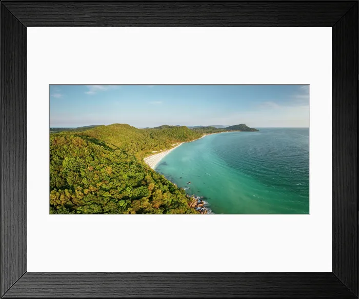 Framed Print : Aerial view of Sao Beach, Phu Quoc Island, Vietnam Framed Print : Aerial view of Sao Beach, Phu Quoc Island, Vietnam