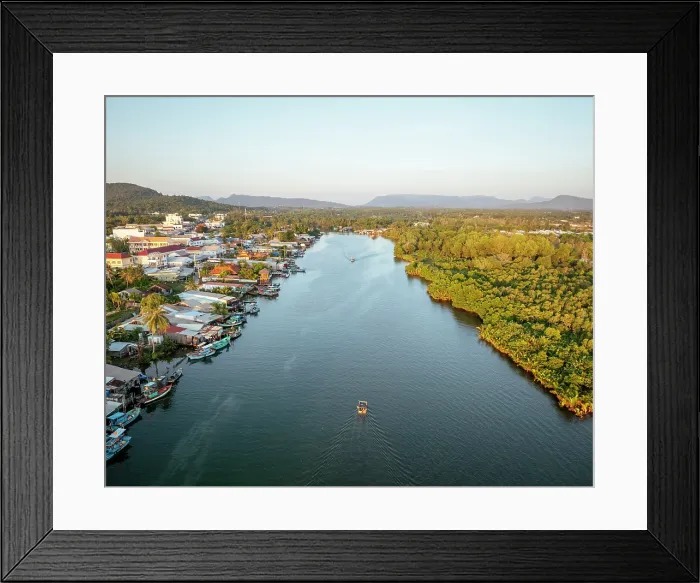 Framed Print : Aerial view of Le Bat, Phu Quoc Island, Vietnam Framed Print : Aerial view of Le Bat, Phu Quoc Island, Vietnam
