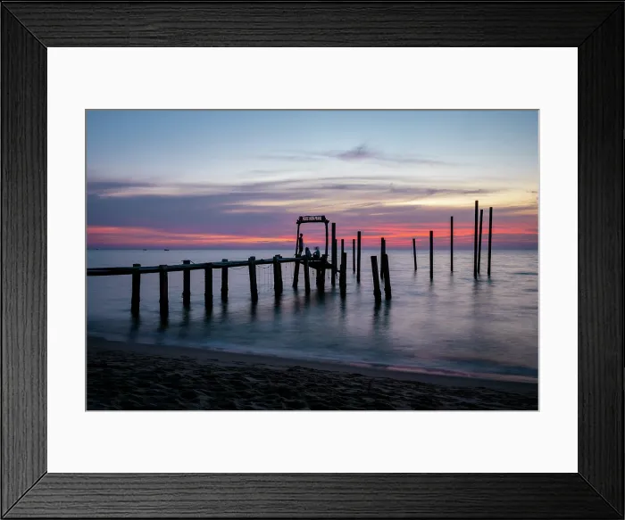 Framed Print : Bai Bien Lumera Beach at dusk, Phu Quoc Island, Vietnam Framed Print : Bai Bien Lumera Beach at dusk, Phu Quoc Island, Vietnam