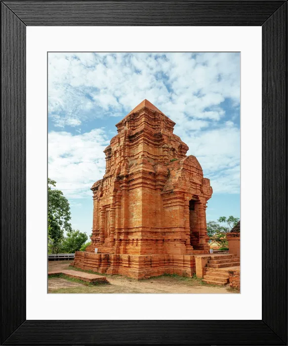 Framed Print : Po Sah Inu Charm Temple, Mui Ne, Binh Thuan Province, Vietnam Framed Print : Po Sah Inu Charm Temple, Mui Ne, Binh Thuan Province, Vietnam