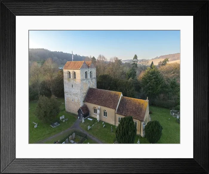 Framed Print : St Bartholomew Church, Fingest, Buckingham, England, UK Framed Print : St Bartholomew Church, Fingest, Buckingham, England, UK