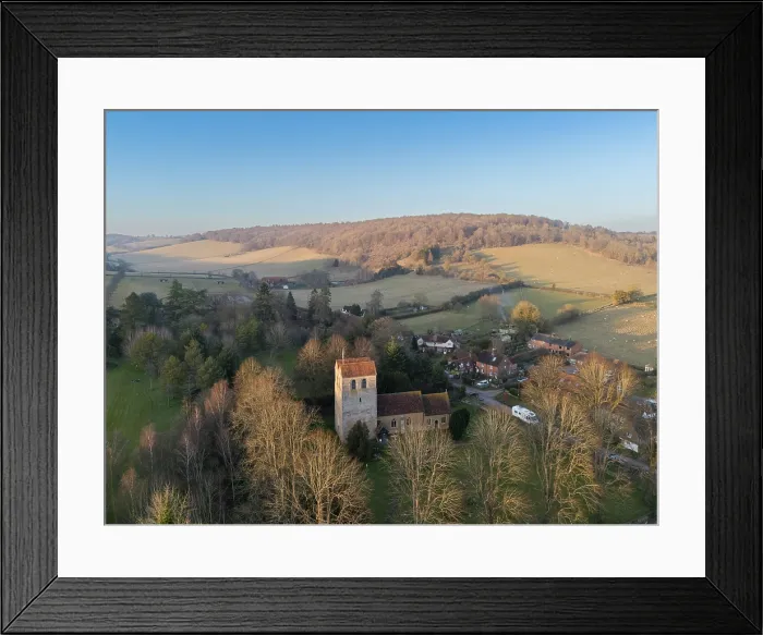 Framed Print : St Bartholomew Church, Fingest, Buckingham, England, UK Framed Print : St Bartholomew Church, Fingest, Buckingham, England, UK