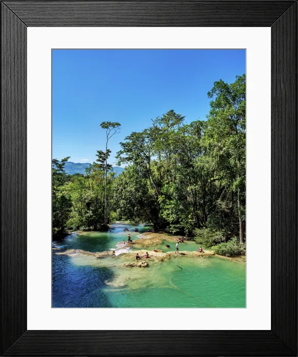 Framed Print : Roberto Barrios Waterfalls, Chiapas State, Mexico Framed Print : Roberto Barrios Waterfalls, Chiapas State, Mexico