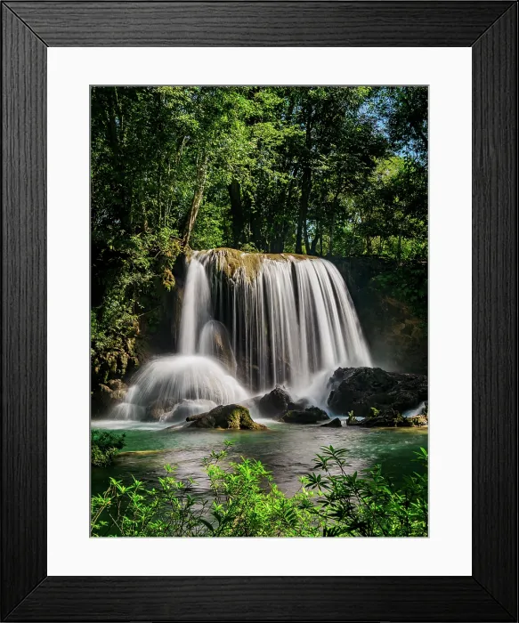 Framed Print : Roberto Barrios Waterfalls, Chiapas State, Mexico Framed Print : Roberto Barrios Waterfalls, Chiapas State, Mexico