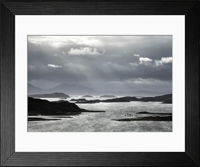 Framed Print : The Summer Isles from Altandhu, Coigach, Highland Region, Scotland, UK, February 2025 Framed Print : The Summer Isles from Altandhu, Coigach, Highland Region, Scotland, UK, February 2025