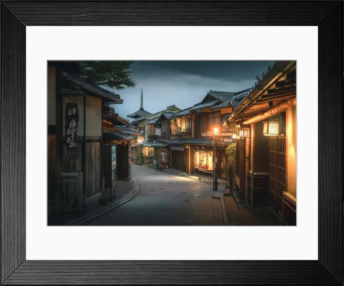 Framed Print : Higashiyama District & Yasaka Pagoda in Hokanji Temple, Kyoto, Japan Framed Print : Higashiyama District & Yasaka Pagoda in Hokanji Temple, Kyoto, Japan