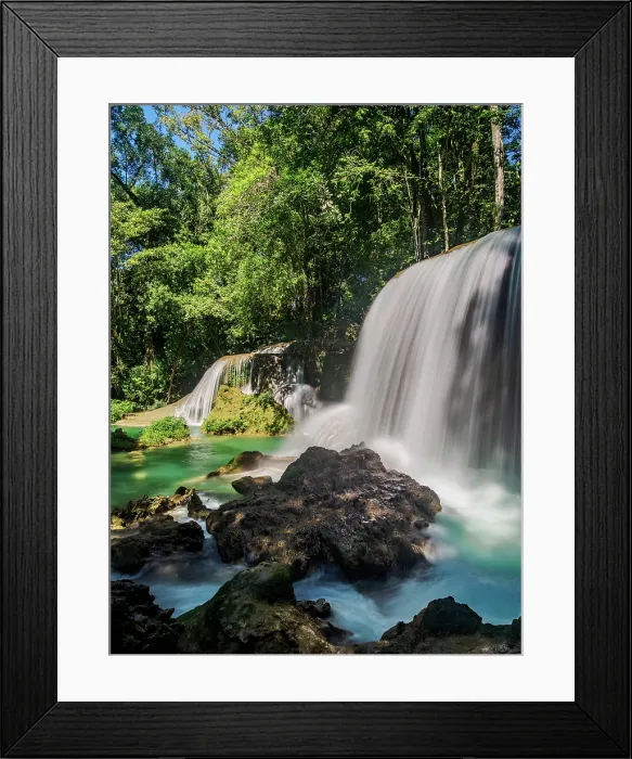Framed Print : Roberto Barrios Waterfalls, Chiapas State, Mexico Framed Print : Roberto Barrios Waterfalls, Chiapas State, Mexico