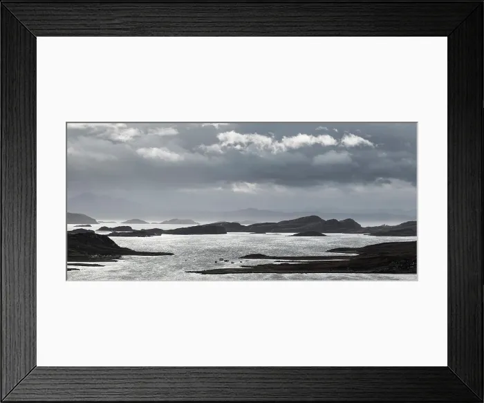 Framed Print : The Summer Isles from Altandhu, Coigach, Highland Region, Scotland, UK, February 2025 Framed Print : The Summer Isles from Altandhu, Coigach, Highland Region, Scotland, UK, February 2025