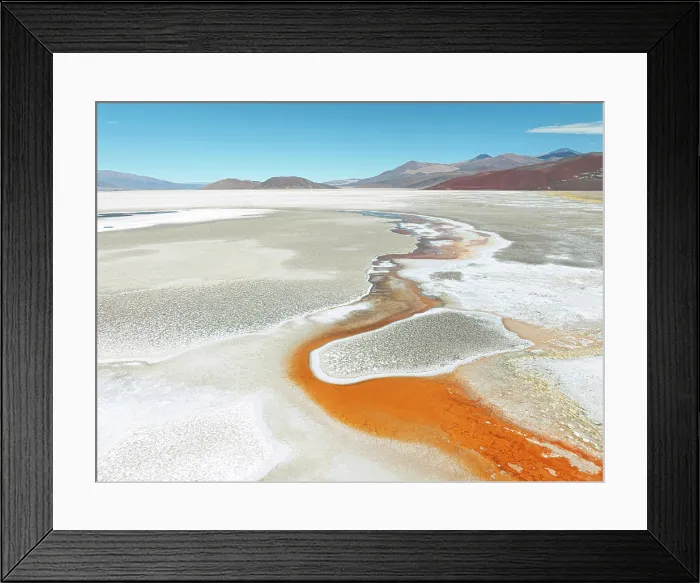 Framed Print : Aerial view of the Antofalla Salt Flat (Salar de Antofalla), Puna de Atacama, Catamarca, Argentina Framed Print : Aerial view of the Antofalla Salt Flat (Salar de Antofalla), Puna de Atacama, Catamarca, Argentina
