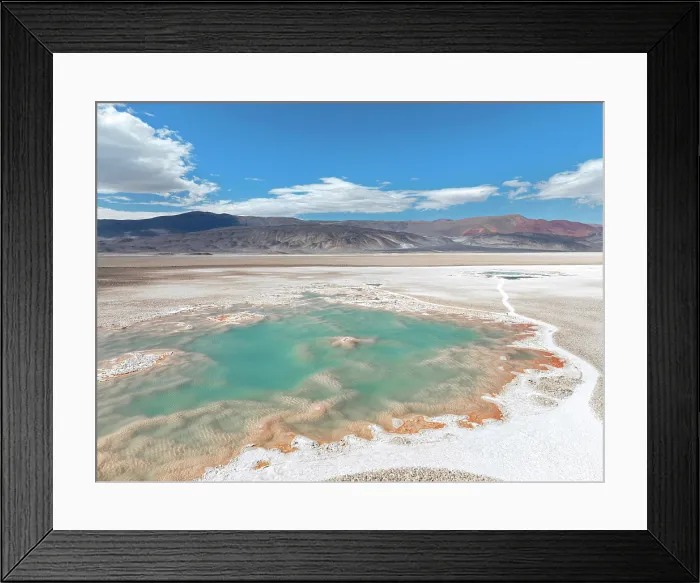 Framed Print : Aerial view of the Green Lagoon (Laguna Verde) in the Antofalla Salt Flat (Salar de Antofalla), Puna de Atacama, Catamarca, Argentina Framed Print : Aerial view of the Green Lagoon (Laguna Verde) in the Antofalla Salt Flat (Salar de Antofalla), Puna de Atacama, Catamarca, Argentina