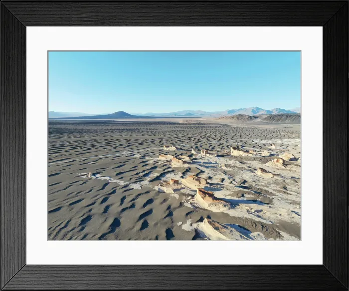 Framed Print : Aerial view of the Pumice Stone Field at sunset with the Carachi Pampa volcano in background, Puna de Atacama, Antofagasta de la Sierra, Catamarca, Argentina Framed Print : Aerial view of the Pumice Stone Field at sunset with the Carachi Pampa volcano in background, Puna de Atacama, Antofagasta de la Sierra, Catamarca, Argentina