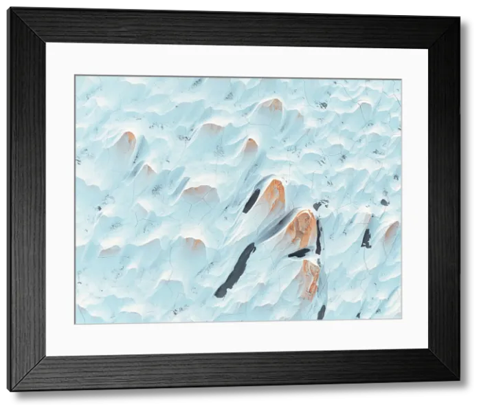 Framed Print : Aerial view of the Pumice Stone Field tongues, Puna de Atacama, Antofagasta de la Sierra, Catamarca, Argentina Framed Print : Aerial view of the Pumice Stone Field tongues, Puna de Atacama, Antofagasta de la Sierra, Catamarca, Argentina