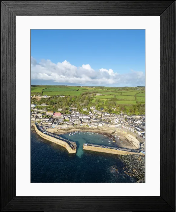 Framed Print : Mousehole, Cornwall, England, UK Framed Print : Mousehole, Cornwall, England, UK