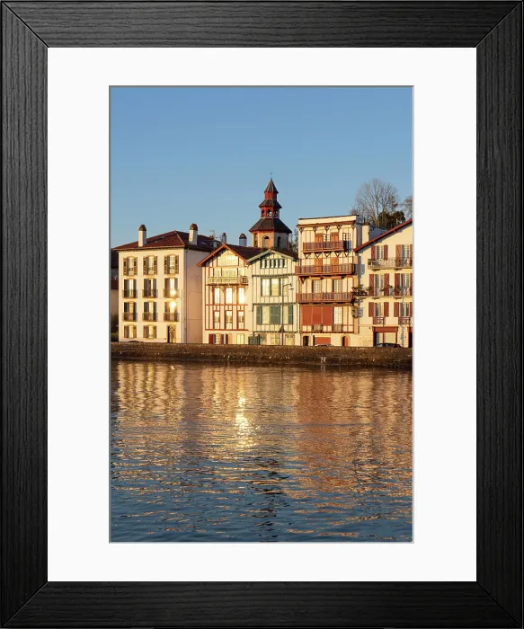 Framed Print : Ciboure, Pays Basque, Pyrenees-Atlantiques, Nouvelle-Aquitaine, France Framed Print : Ciboure, Pays Basque, Pyrenees-Atlantiques, Nouvelle-Aquitaine, France