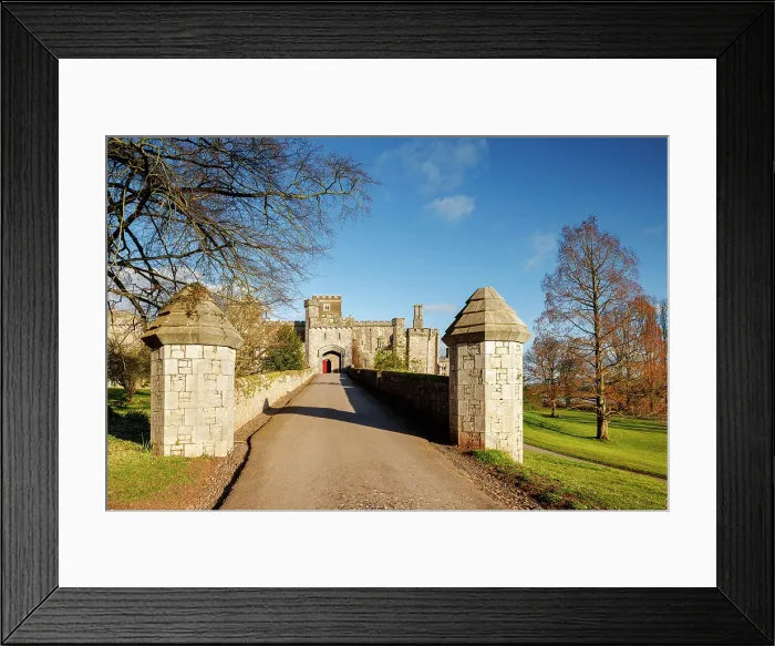 Framed Print : Powderham Castle, Devon, England, UK Framed Print : Powderham Castle, Devon, England, UK