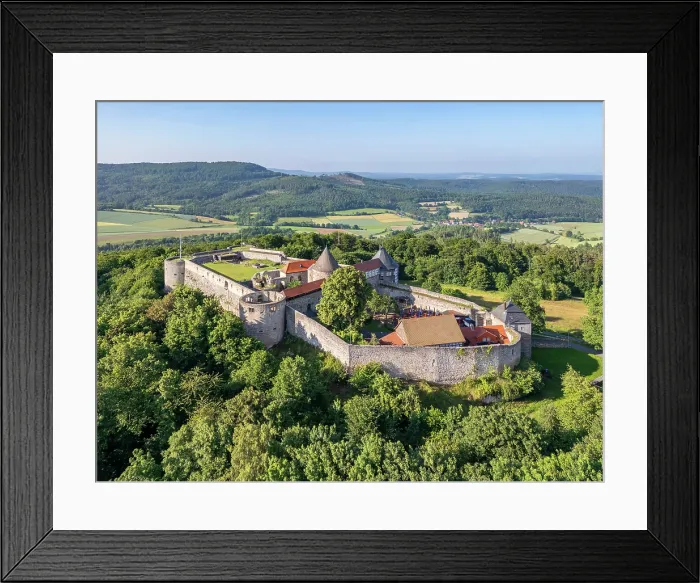 Framed Print : Burg Herzberg near Breitenbach, Hesse, Germany Framed Print : Burg Herzberg near Breitenbach, Hesse, Germany
