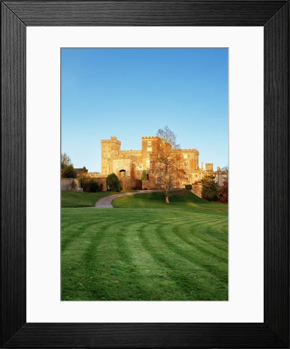 Framed Print : Powderham Castle, Devon, England, UK Framed Print : Powderham Castle, Devon, England, UK