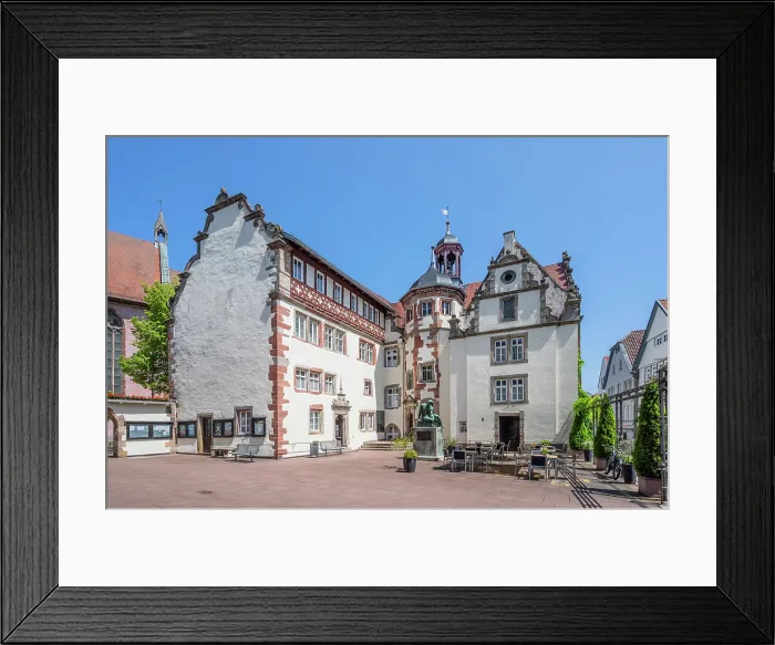 Framed Print : Historical town hall of Bad Hersfeld, Hesse, Germany Framed Print : Historical town hall of Bad Hersfeld, Hesse, Germany