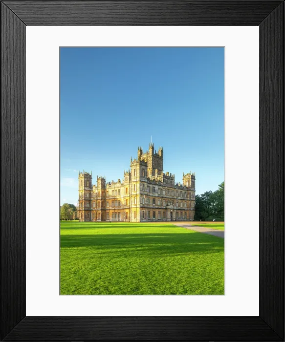 Framed Print : Highclere Castle, Hampshire, England UK Framed Print : Highclere Castle, Hampshire, England UK