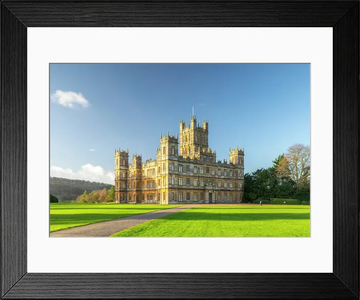 Framed Print : Highclere Castle, Hampshire, England UK Framed Print : Highclere Castle, Hampshire, England UK