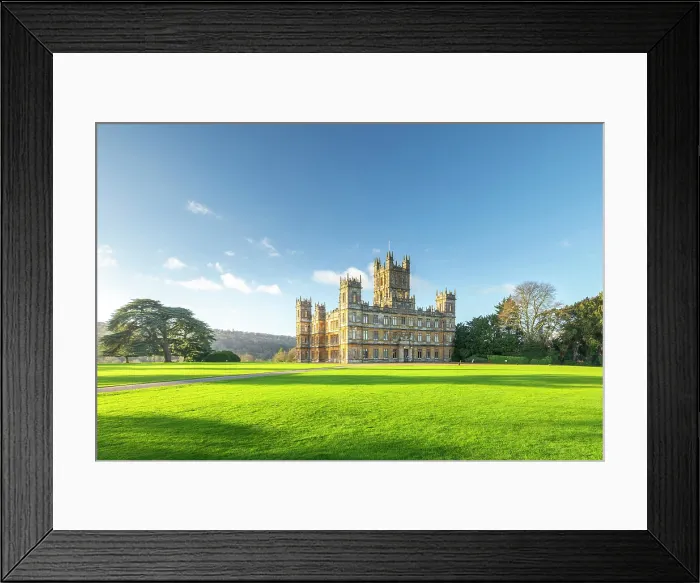 Framed Print : Highclere Castle, Hampshire, England UK