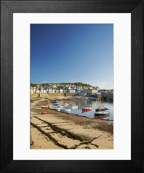 Framed Print : Mousehole, Cornwall, England, UK Framed Print : Mousehole, Cornwall, England, UK