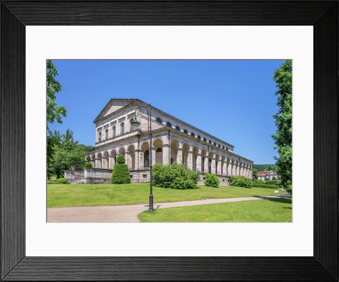 Framed Print : Spa Entertainment Hall (Kursaal) Bavarian State Spa Bad Bruckenau, Lower Franconia, Bavaria, Germany Framed Print : Spa Entertainment Hall (Kursaal) Bavarian State Spa Bad Bruckenau, Lower Franconia, Bavaria, Germany