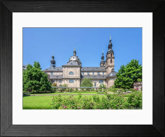 Framed Print : Cathedral St. Salvator, Fulda, Hesse, Germany