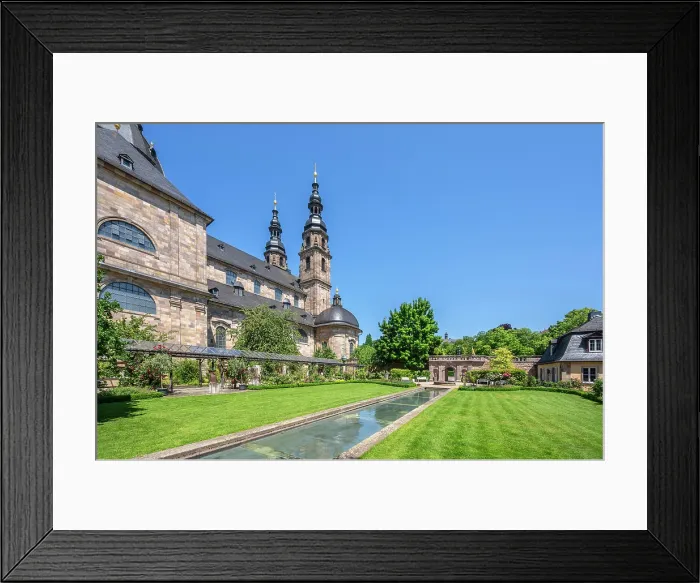 Framed Print : Cathedral St. Salvator, Fulda, Hesse, Germany Framed Print : Cathedral St. Salvator, Fulda, Hesse, Germany
