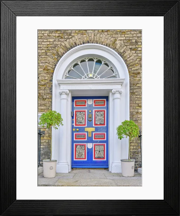 Framed Print : The colourful Georgian Doors of Dublin are the most important historical architectural hallmark of this city. Dublin, Republic of Ireland Framed Print : The colourful Georgian Doors of Dublin are the most important historical architectural hallmark of this city. Dublin, Republic of Ireland
