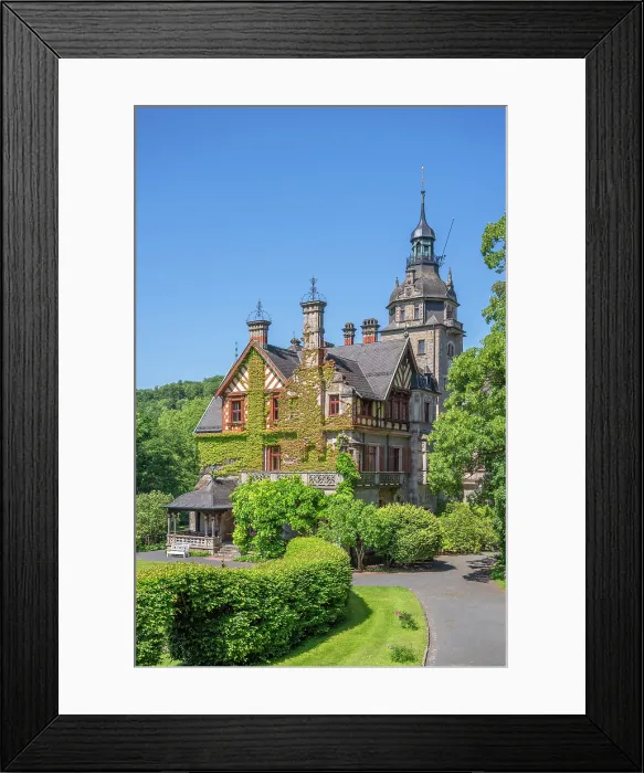 Framed Print : Schloss Ramholz near Schluchtern, Hesse, Germany Framed Print : Schloss Ramholz near Schluchtern, Hesse, Germany