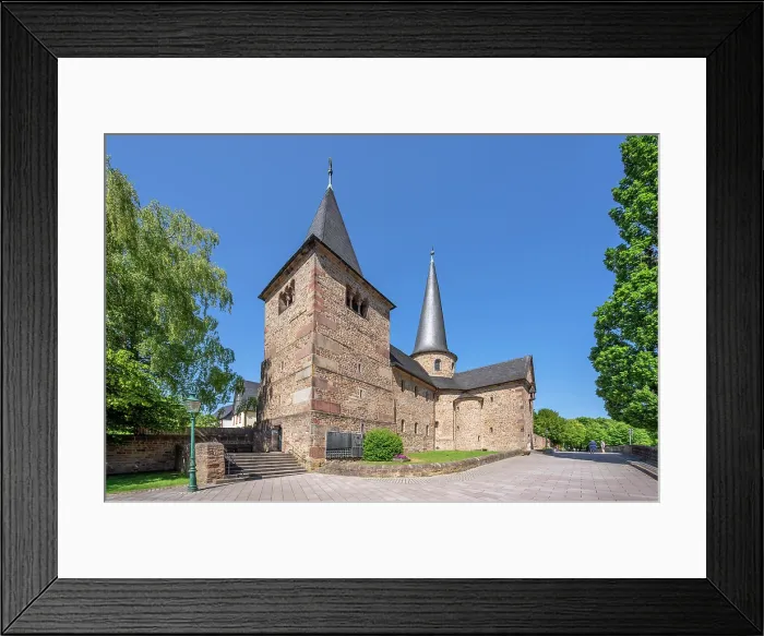 Framed Print : Michael's church, Fulda, Hesse, Germany Framed Print : Michael's church, Fulda, Hesse, Germany