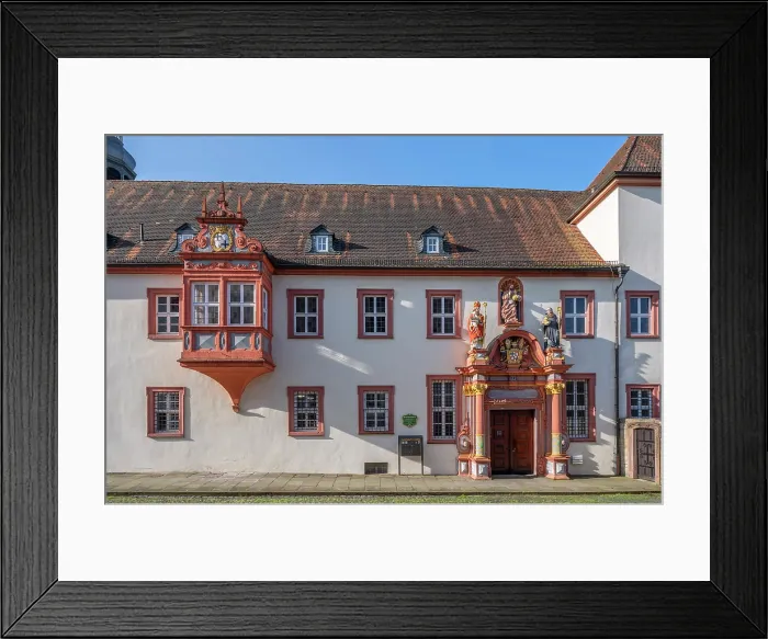 Framed Print : Episcopalian seminary, Fulda, Hesse, Germany Framed Print : Episcopalian seminary, Fulda, Hesse, Germany
