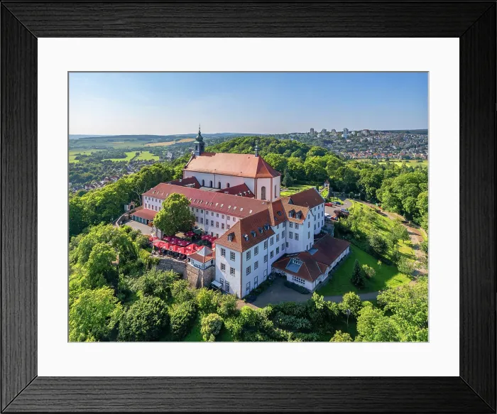 Framed Print : Frauenberg monastry, Fulda, Hesse, Germany