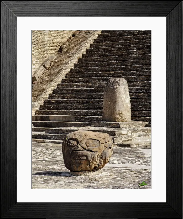Framed Print : The Great Pyramid Archaeological Site, detailed view, Cholula, Puebla State, Mexico Framed Print : The Great Pyramid Archaeological Site, detailed view, Cholula, Puebla State, Mexico